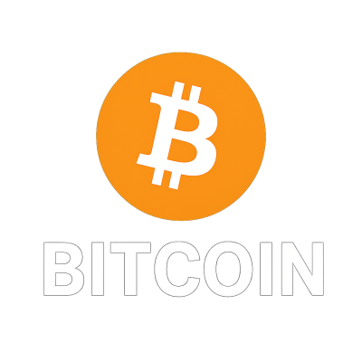 Bitcoin Logo on Dark Background